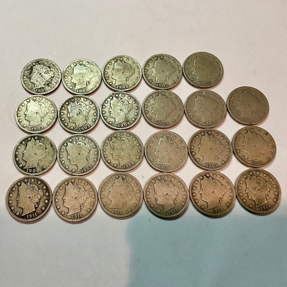 U.S. Mint Other - V-Nickel Lot of 23